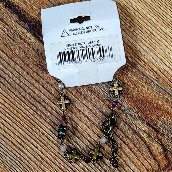 DEADSTOCK Y2K NO BOUNDARIES BRACELET WHIMSYGOTH COTTAGECORE FAIRYCORE - Picture 3 of 3